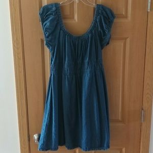 Denim dress